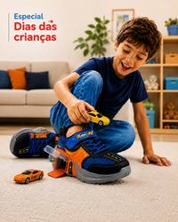 Especial Dia das Crianças | Tênis Infantil TurboPé™ – Diversão Sobre Rodas a Cada Passo