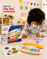 Pincel Mágico – A magia de pintar sem fazer bagunça!