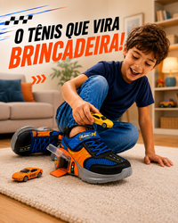 Especial Dia das Crianças | Tênis Infantil TurboPé™ – Diversão Sobre Rodas a Cada Passo