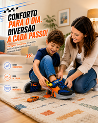 Especial Dia das Crianças | Tênis Infantil TurboPé™ – Diversão Sobre Rodas a Cada Passo