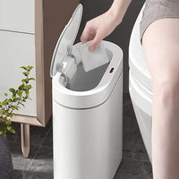 Lixeira Inteligente 15L com Sensor – Tecnologia, praticidade e higiene no seu dia a dia